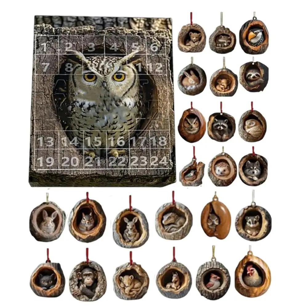 Advent Calendar Cat Countdown Hanging Tree Ornaments - Image 17