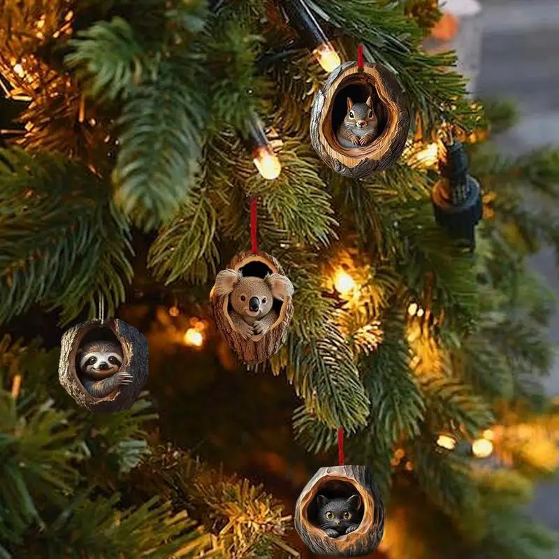 Advent Calendar Cat Countdown Hanging Tree Ornaments - Image 4