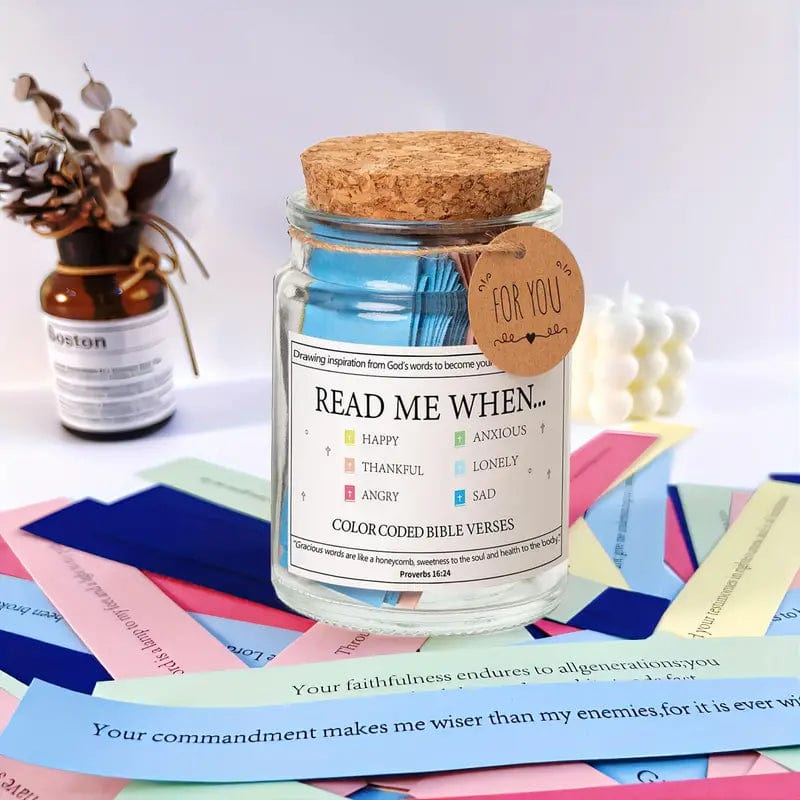 90 Day Inspirational Bible Verses Jar - Handcrafted Daily Scripture for Faith and Gratitude - Image 5