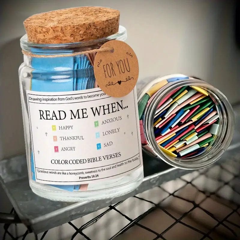 90 Day Inspirational Bible Verses Jar - Handcrafted Daily Scripture for Faith and Gratitude - Image 6