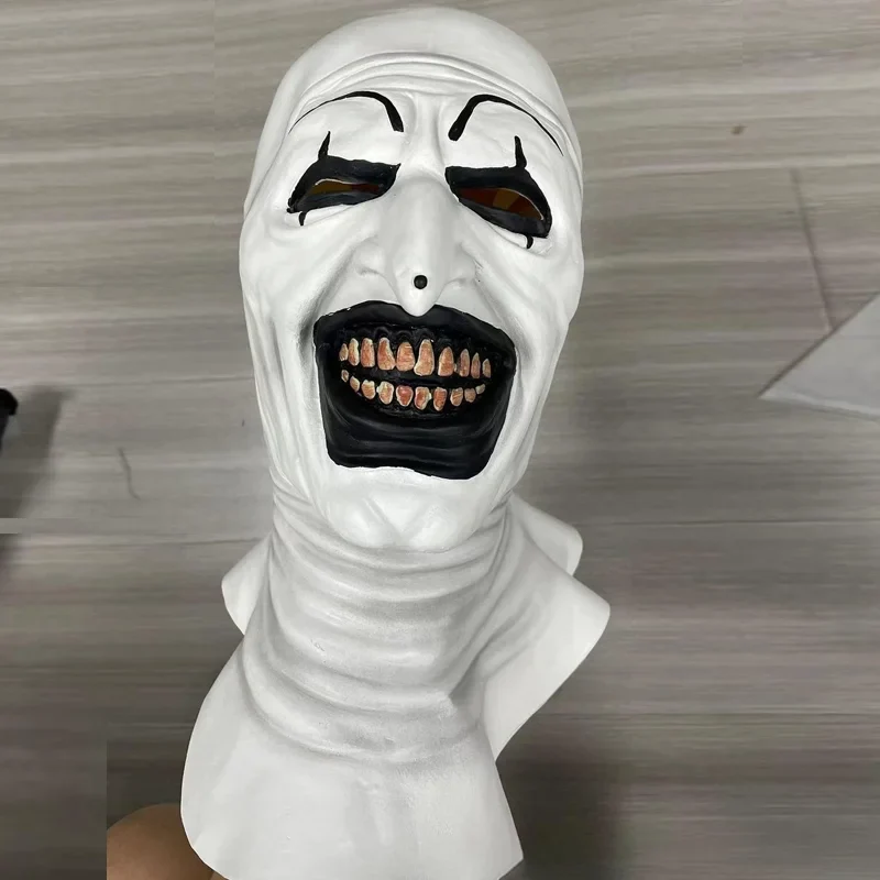 Art The Clown Cosplay Jumpsuit And Mask Halloween 2025 - Image 9