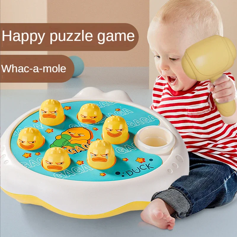 Montessori Cartoon Whac-A-Mole Game - Educational Toddler Toy for Parent-Child Bonding, Fun Animal Theme Activity, Perfect Birthday Gift - Image 4