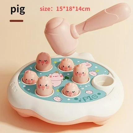 Montessori Cartoon Whac-A-Mole Game - Educational Toddler Toy for Parent-Child Bonding, Fun Animal Theme Activity, Perfect Birthday Gift - Image 7