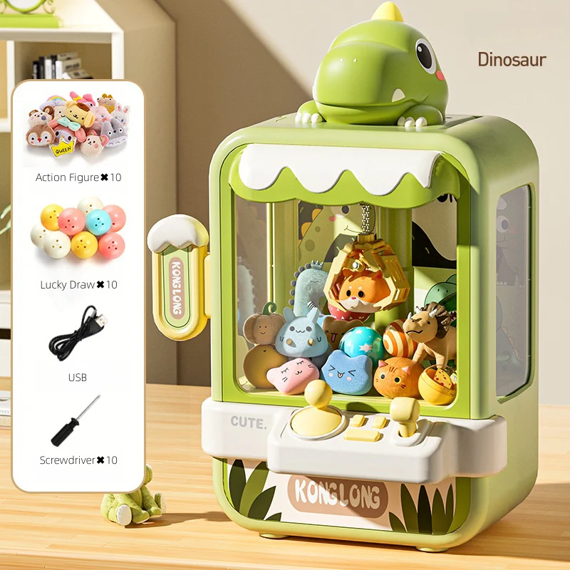 Claw Machine Toy - Arcade Game for Kids, Adjustable Music Vending Fun - Image 8