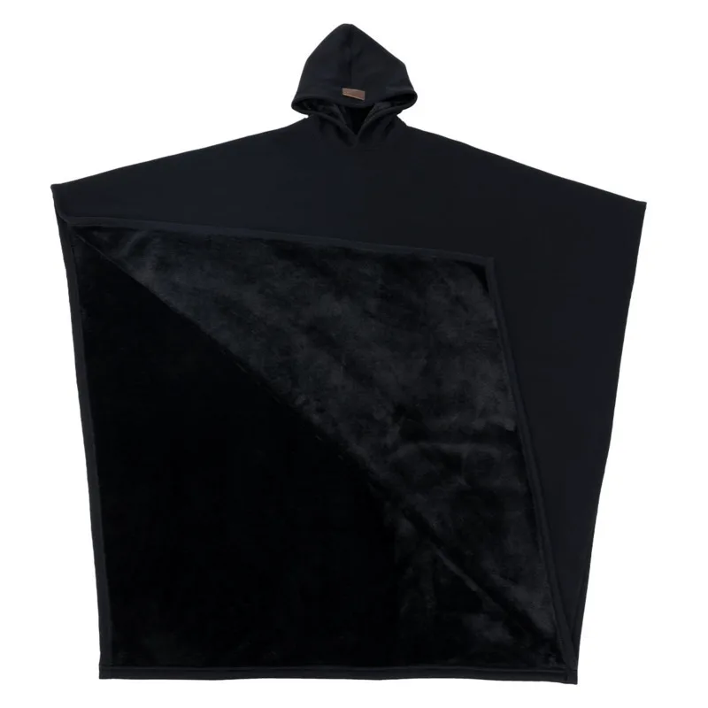 Cloak Robe Hoodie Men Casual Loose Solid Color Sweatshirt with Hat - Image 4