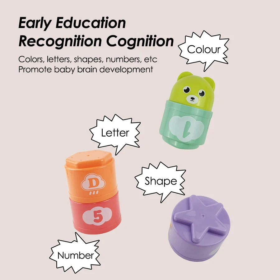 Speed Stack Challenge Cup Game - Educational Brain Development Toy for Kids, Coordination and Reflex Training Activity - Image 4
