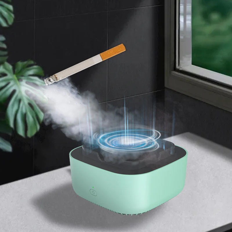 Electronic Air Purification Ashtray - Indoor Smoke Removal Device with Multi-Layer Filtration for Cleaner Living Spaces - Image 4