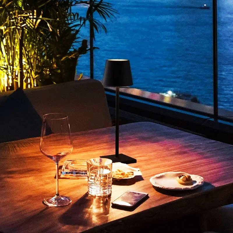Touch-Control Rechargeable LED Lamp - 10 Colors, Waterproof for Indoor and Outdoor Use - Image 5
