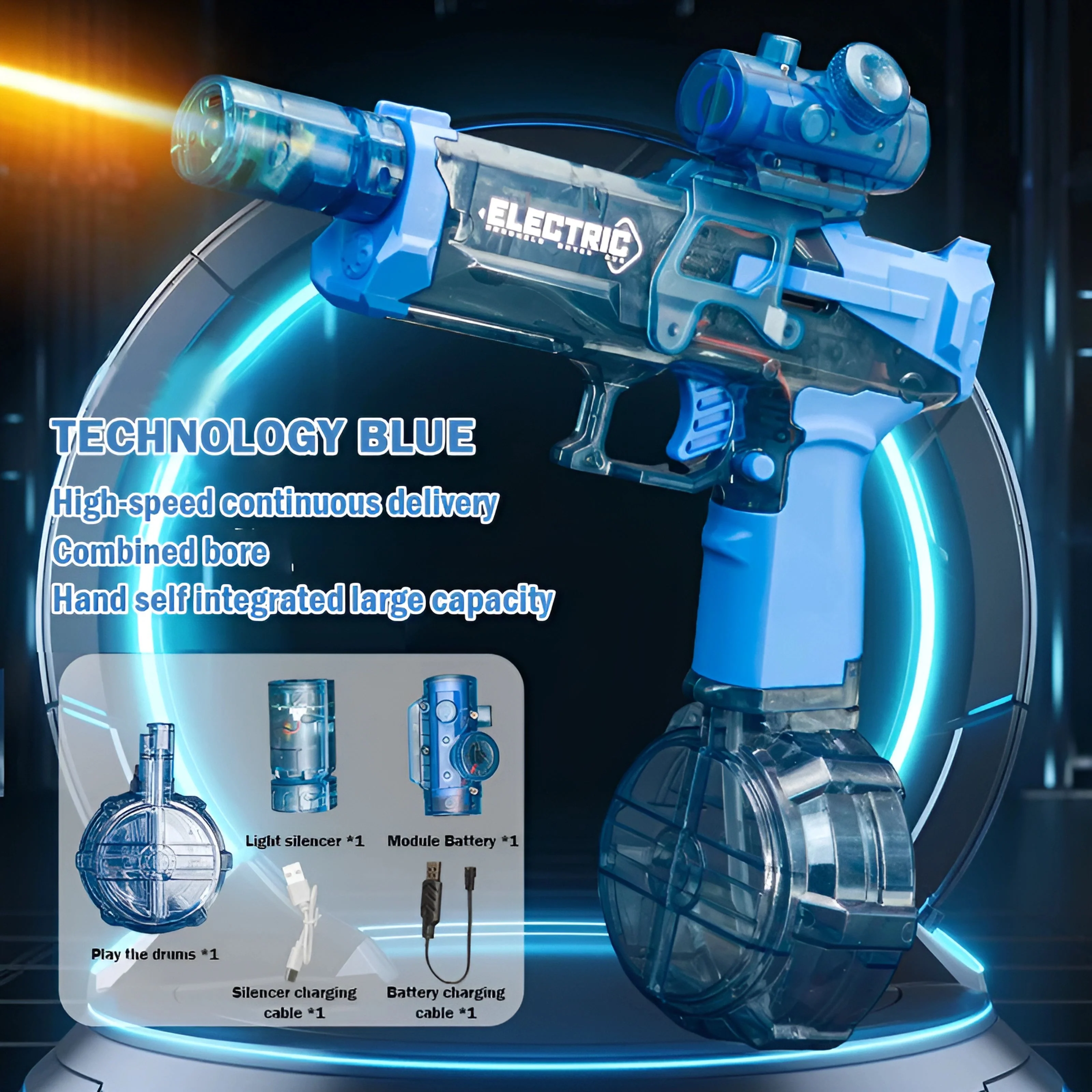 Water Battle Blaster - Long-Range Water Shooter for Kids, Ultimate Summer Fun Toy - Image 5